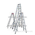 6063 t5/t6 customized aluminum multi-purpose ladder from shanghai jiayun(ISO9001:2008)